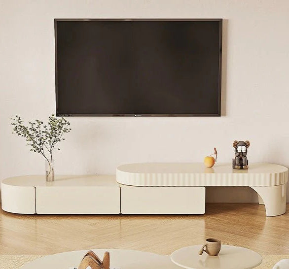 MAGA modern wood tv table Luxury Casa