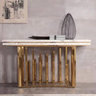 Minimalist Marble Console Table Luxury Casa