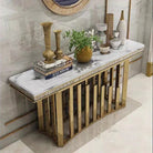 Minimalist Marble Console Table Luxury Casa
