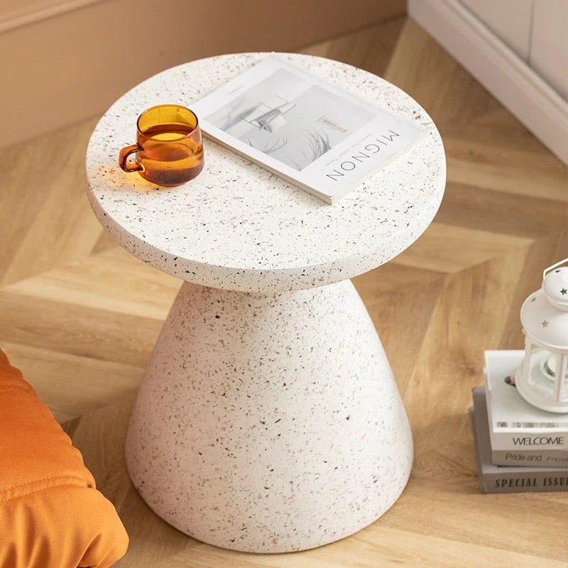 Minimalist white side table Luxury Casa