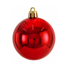 Red Christmas Bauble Ornament – 25 cm (Glossy Shatterproof Decoration) Luxury Casa