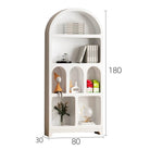 Wooden White Arch Display Stand Luxury Casa