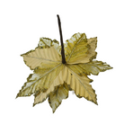 Glitter Poinsettia Flower Decoration Luxury Casa