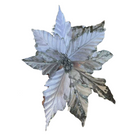 Glitter Poinsettia Flower Decoration Luxury Casa