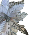 Glitter Poinsettia Flower Decoration Luxury Casa