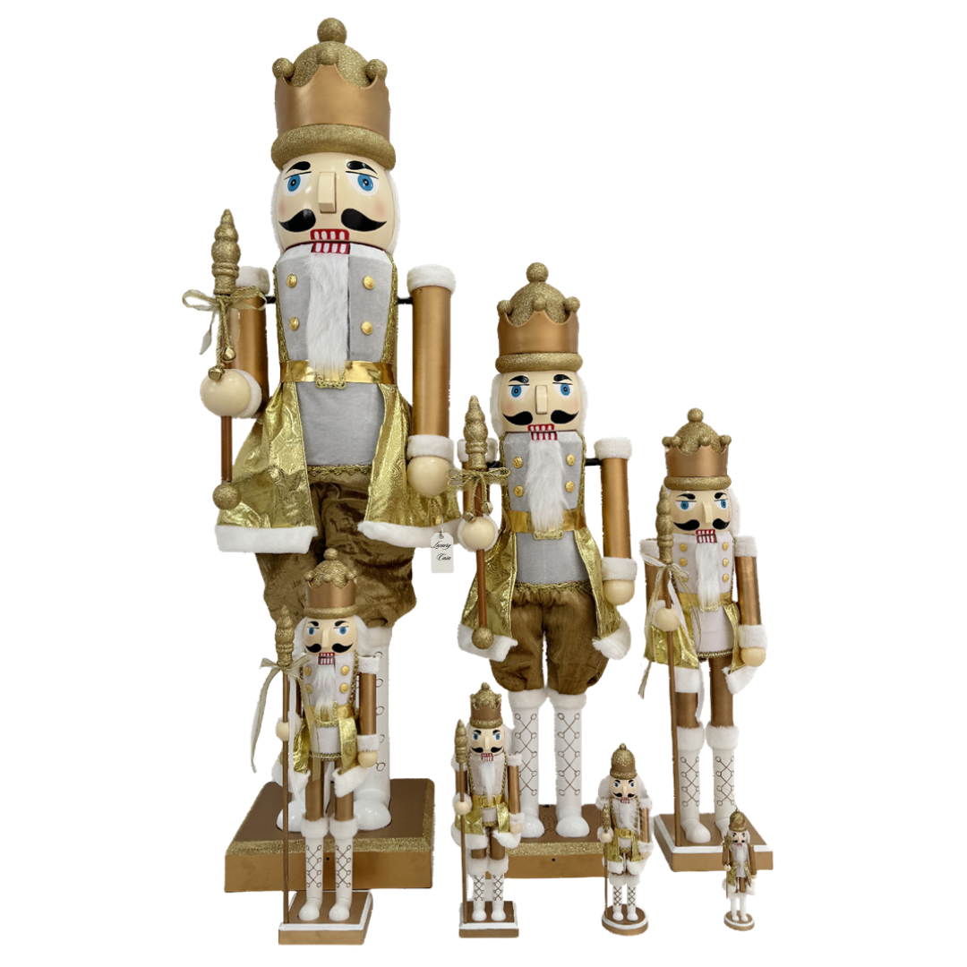 Gold Christmas Nutcracker Luxury Casa