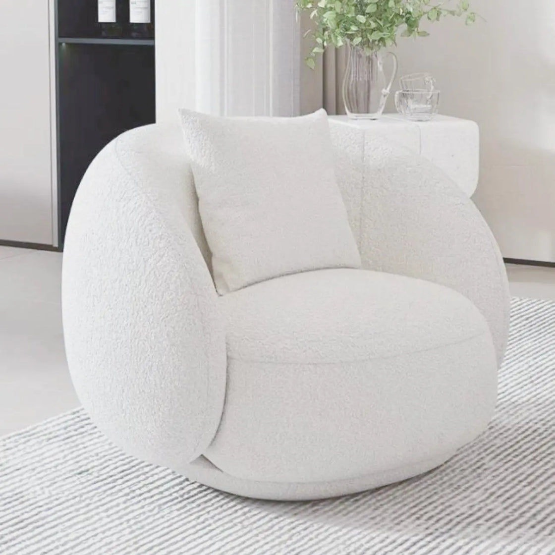 Modern Curved Sofa Set Luxury Casa