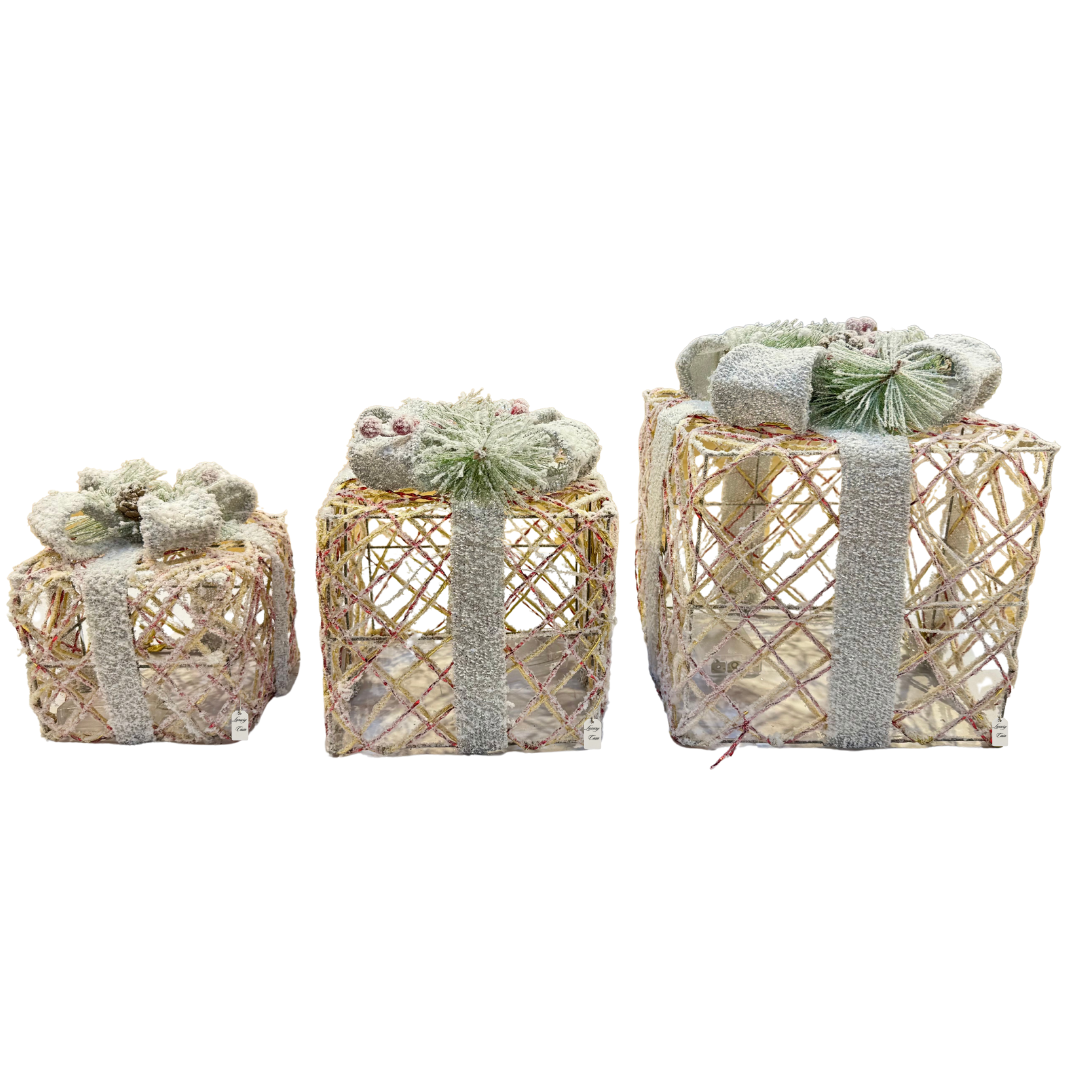 Icy Frost LED Gift Box Set Luxury Casa