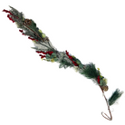 Frosted Pine & Berry Garland Luxury Casa