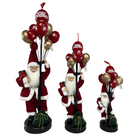 Santa Claus with Christmas Balloons Decoration Luxury Casa