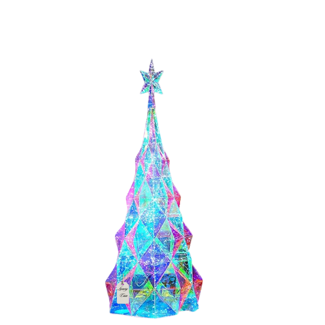 Geometric Multicolor Christmas Tree Decoration Luxury Casa