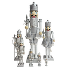 Silver Christmas Nutcracker Luxury Casa