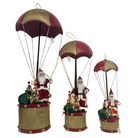 Santa Parachute Drum Decoration Luxury Casa