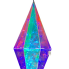 Geometric Multicolor Diamond Light Decoration Luxury Casa