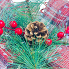 Plaid Red LED Gift Box Set Luxury Casa