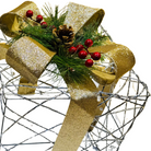 Golden Ribbon LED Gift Box Set Luxury Casa