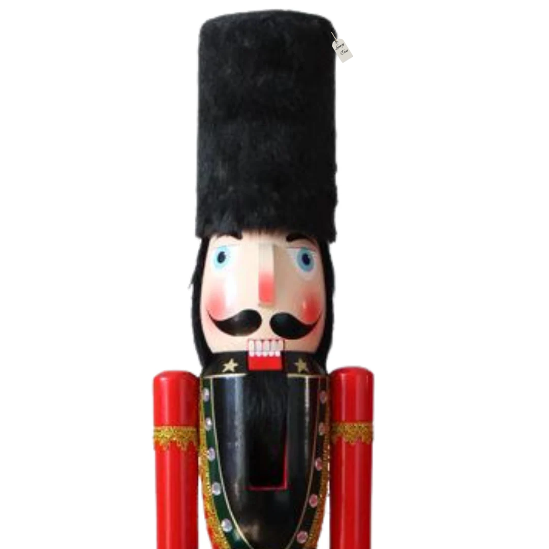 Classic Wooden Christmas Nutcracker Guard Luxury Casa