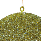 Gold Glitter Christmas Baubles Luxury Casa