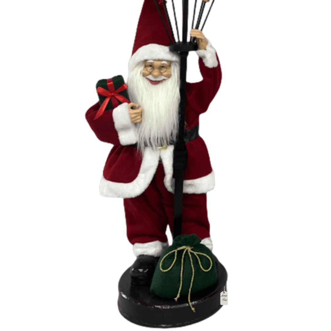 Santa Claus with Christmas Balloons Decoration Luxury Casa