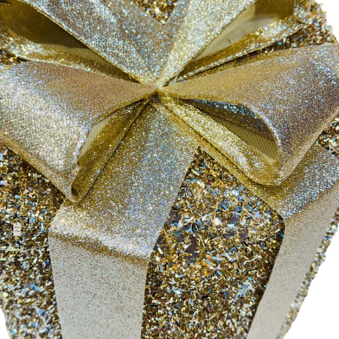 Golden LED Gift Box Set Luxury Casa