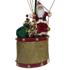 Santa Parachute Drum Decoration Luxury Casa