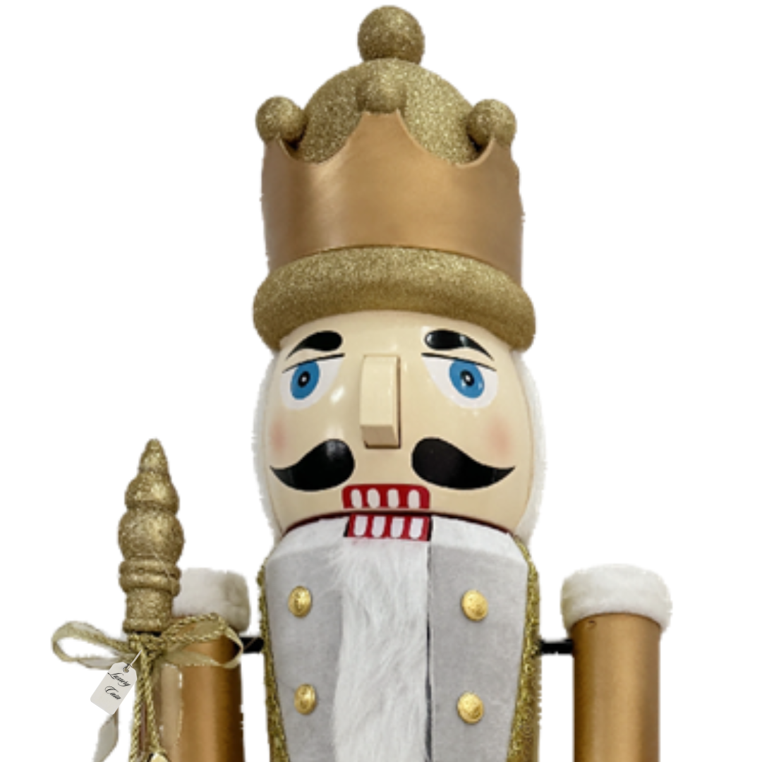 Gold Christmas Nutcracker Luxury Casa