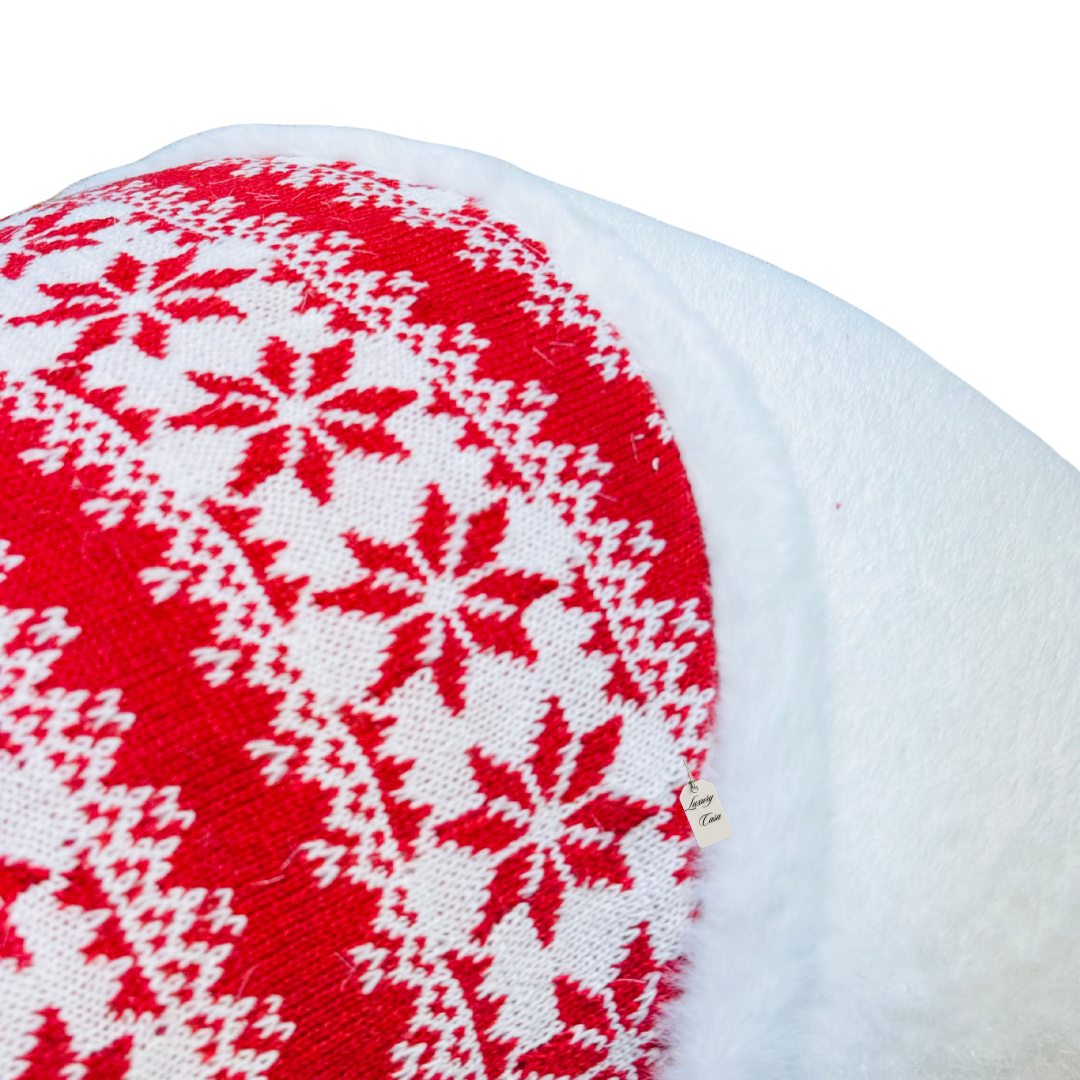 Polar Bear Decoration with Scarf Luxury Casa