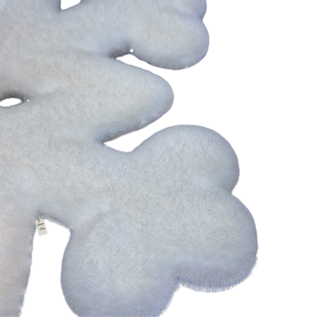 Luxury White Snowflake Christmas Decoration Luxury Casa