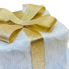 Fur Wrapped LED Gift Box Set Luxury Casa