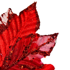 Glitter Poinsettia Flower Decoration Luxury Casa