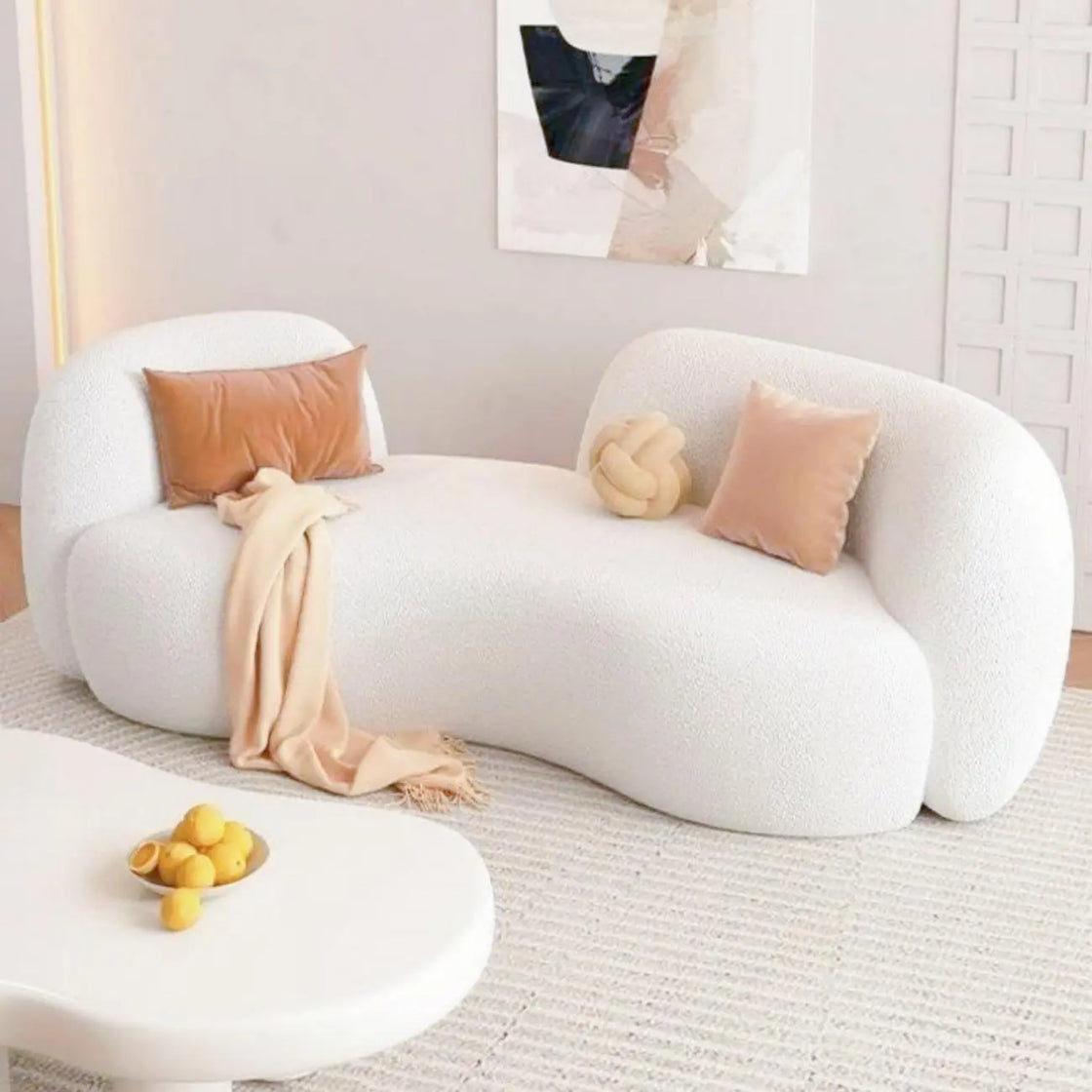 Modern Curved Sofa Set Luxury Casa