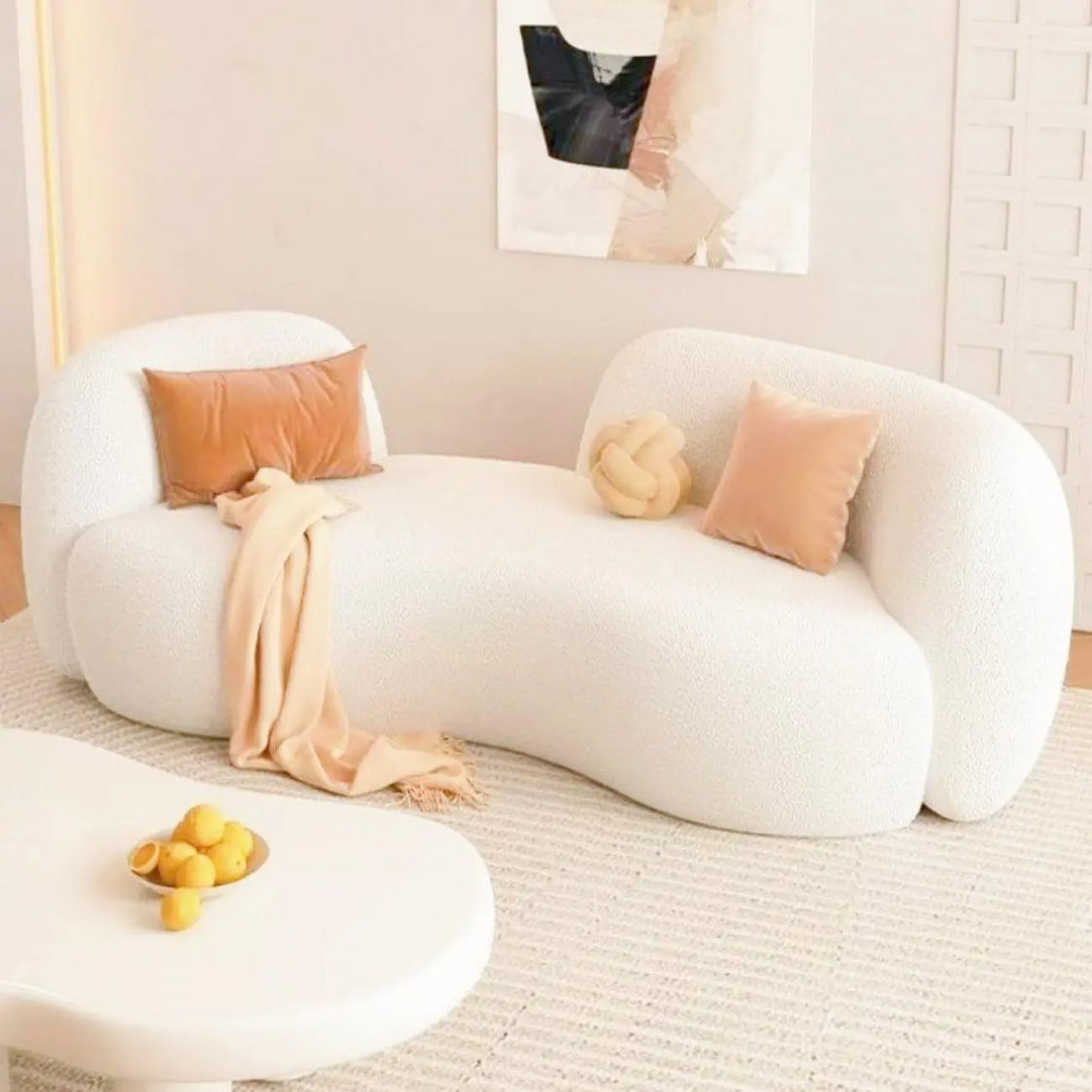 Modern Curved Sofa Set Luxury Casa