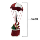 Santa Parachute White Drum Decoration Luxury Casa