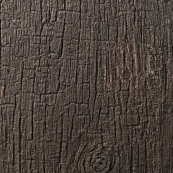 Wood Grain Textured Planter – Modern Decorative Pot - Large Luxury Casa