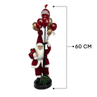 Santa Claus with Christmas Balloons Decoration Luxury Casa