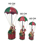 Santa Parachute with Drum Base – Collapsible Christmas Decoration Luxury Casa