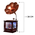 Bluetooth Christmas Gramophone with Snowfall Luxury Casa
