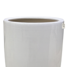 Glossy Tall Cylinder Planter – Modern Decorative Pot - Large Luxury Casa