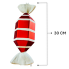 Christmas Striped Candy Ornament Decoration Luxury Casa