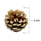 Frosted Pine Cones Pack Luxury Casa