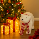 Polar Bear with Scarf Luxury Casa