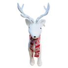 Reindeer with Antlers & Scarf Luxury Casa