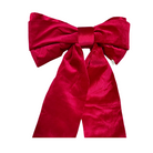 Luxury Red Velvet Christmas Bow Luxury Casa