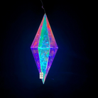 Geometric Multicolor Diamond Light Decoration Luxury Casa