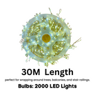 Christmas LED Light Roll 30M Luxury Casa