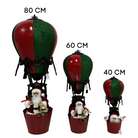 Santa Hot Air Balloon with LED Luxury Casa