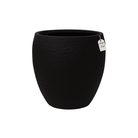 Textured Stone Ribbed Planter – Modern Decorative Pot - Small Luxury Casa