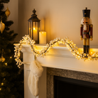 White Berry Christmas Garland Luxury Casa
