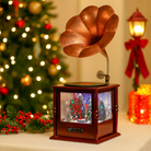 Bluetooth Christmas Gramophone with Snowfall Luxury Casa
