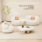 Modern Curved Sofa Set Luxury Casa